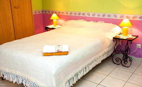 Chambre du gîte Marjorie